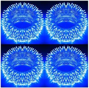 MPROW 40 LEDs 11 m Blue Steady Bulb Rice Lights