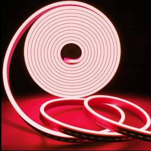 MANSAA 50 LEDs 5 m Red Steady Strip Rice Lights
