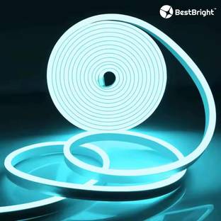 BestBright 600 LEDs 5 m Blue Steady Strip Rice Lights