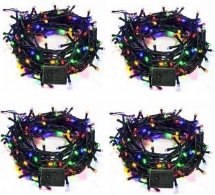 Home Delight 44 LEDs 11.99 m Multicolor Flickering String Rice Lights