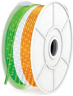 Crescent Lighting 1296 LEDs 18 m Green, White, Orange Color Changing Strip Rice Lights