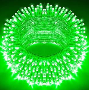 MPROW 40 LEDs 11 m Green Steady Bulb Rice Lights