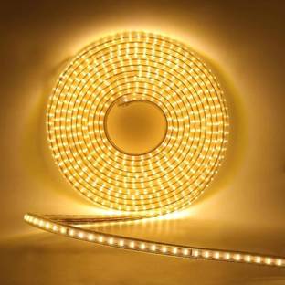 Peafowl Wholesale 1200 LEDs 10 m Gold Steady Strip Rice Lights
