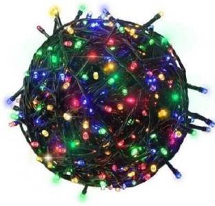 Olae 160 LEDs 39.98 m Multicolor Color Changing, Flickering Bulb Rice Lights