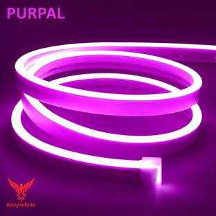 Kavyashine 600 LEDs 5 m Purple Steady Disco Rice Lights
