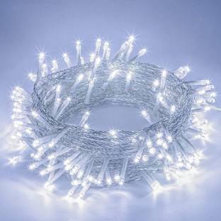 PESCA 40 LEDs 11 m White Steady String Rice Lights