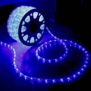 PESCA 1200 LEDs 10 m Blue Steady String Rice Lights