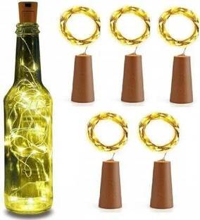 PESCA 20 LEDs 2.03 m Yellow Steady String Rice Lights