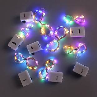 spark world 40 LEDs 4 m Multicolor Flickering, Steady String Rice Lights