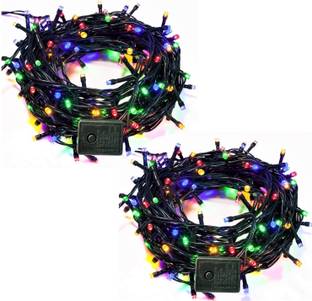 Home Delight 44 LEDs 11.99 m Multicolor Flickering String Rice Lights