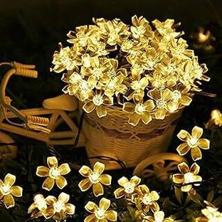 Agarwal Trading Corporation 20 LEDs 3 m Yellow, Gold Steady Ball Rice Lights