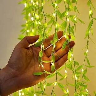 wtc 200 LEDs 3 m Yellow Flickering, Steady Leaf Rice Lights