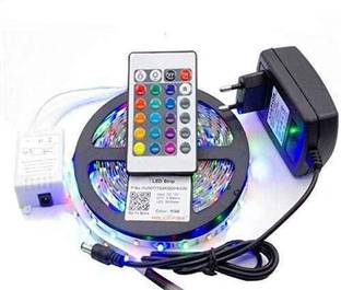 RGB Strip Light 300 LEDs 3 m Multicolor Steady, Color Changing, Flickering Strip Rice Lights