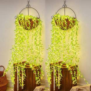 Hybrix 180 LEDs 3 m Yellow Flickering Leaf Rice Lights