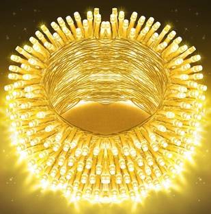 MPROW 40 LEDs 11 m Yellow Steady Bulb Rice Lights