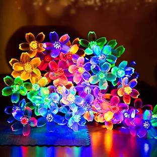 DECRETIVE 14 LEDs 5 m Multicolor Steady Flower Rice Lights