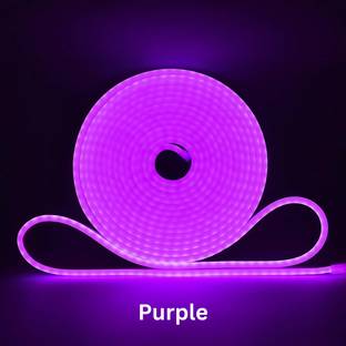 KAVYARA 600 LEDs 5 m Purple Steady Strip Rice Lights