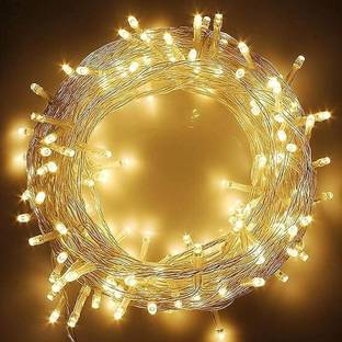 SV GLOBAL 66 LEDs 20 m Yellow Steady Bell Rice Lights