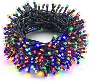 NISCO 120 LEDs 30 m Multicolor Steady String Rice Lights