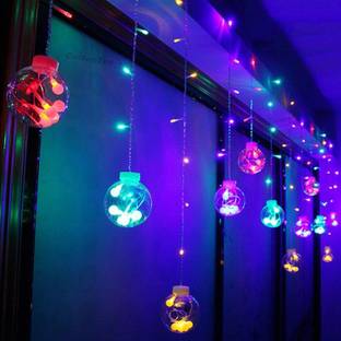 CottonTee 12 LEDs 3 m Multicolor Color Changing Owl Rice Lights