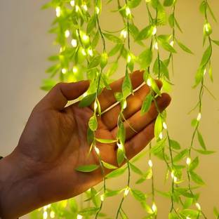 Kingdom 150 LEDs 3 m Yellow, White Color Changing Leaf Rice Lights
