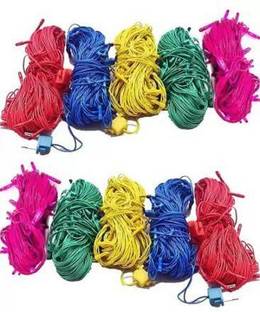 Pixofeet 24 LEDs 7 m Multicolor Steady Bulb Rice Lights