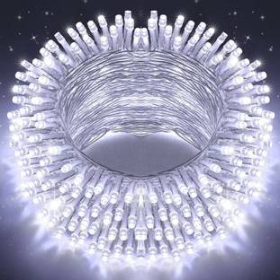 MPROW 40 LEDs 11 m White Steady Bulb Rice Lights