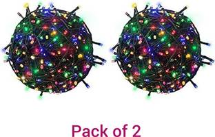 Illuminator 40 LEDs 12 m Multicolor Color Changing, Flickering, Steady Bulb Rice Lights