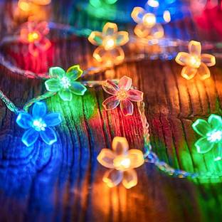 x pulse 14 LEDs 3 m Multicolor Steady Flower Rice Lights