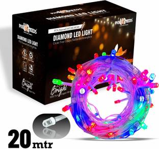 Pick Ur Needs 42 LEDs 20 m Multicolor Color Changing String Rice Lights