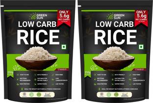 GREEN SUN Low Carb | Keto | Healthy Food| Super Food|Diet Food Plain Rice (Small Grain)