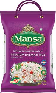Basmati Mansa Mansa_ pre_5 K.G Basmati Rice (Long Grain, Steam)