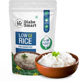 DiabeSmart Diabetic Rice|Low GI Rice for Diabetes|Clinically Tested|Sugar Free Sona Masoori Sona Masoori Rice