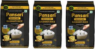 Pansari Basmati Rice 15Kg - Gluten Free Basmati Rice (Long Grain, Steam)