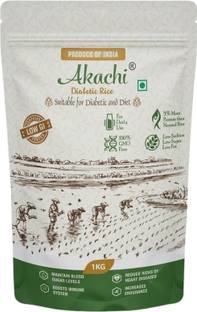 Akachi Diabetic White Rice | Sugar-free| Low GI Kolam Rice (Medium Grain, Raw)