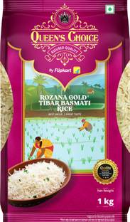 Queen's Choice Rozana Gold Tibar Basmati Rice by Flipkart Grocery