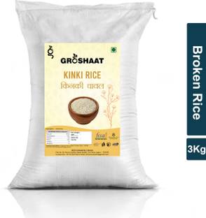 Groshaat Kinki Rice (Broken Rice)- 3Kg Pack Basmati Rice (Broken Grain, Raw)