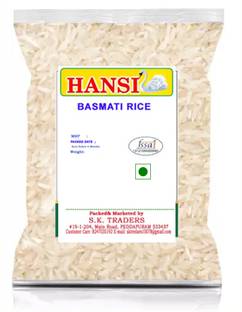 Hansi BASMATI RICE 2 KG Basmati Rice (Full Grain)
