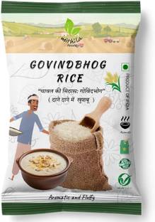 MITHILA FOODS Bihari GovindBhog Rice, For Kheer, Biryani & Pulao, Aromatic, Fluffy&Non-Sticky Basmati Rice (Full Grain, Polished)