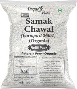 Organic and Pure Barnyard Millet Bhagar Sama Moriya Samak Samo Ke Chawal Millet Rice Fasting Ref