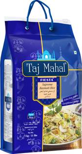 Taj Mahal Fiesta Blue 5kg Basmati Rice (Long Grain, Steam)