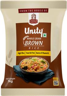 Unity From The House of India Gate - Brown Raw Rice (Full Grain)