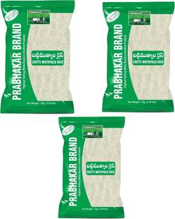 Prabhakar Brand Chitti Mutyalu Rice Everyday Rice (Small Grain, Unpolished)