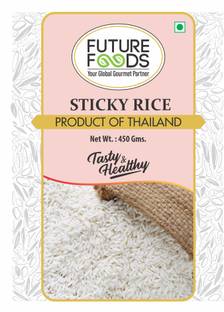 Future Foods Sticky Rice Glutinous Rice Raw Rice (Full Grain, Raw)
