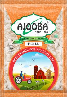 Ajooba Premium Quality Poha (2x500g) Poha (Long Grain, Raw)