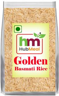 Hubmeal Superior Quality_ 1121 Golden Basmati Rice With Longest Grain Size_ 5kg Basmati Rice (Long Grain, Steam)