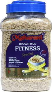 Maharani Brown Basmati Rice Brown Pusa Basmati Rice (Full Grain, Raw)