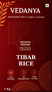 Vedanya Tibar Basmati Rice – Aromatic & Flavourful | Tasty, Light & Easy to Cook Basmati Rice (Long Grain)