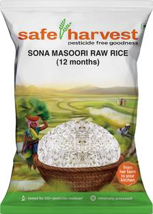 safe harvest Sona Masoori Rice (Raw)