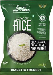 SUGAR WATCHERS Low GI , Diabetic Friendly White ; US FDA Registered Raw Rice (Medium Grain, Raw)
